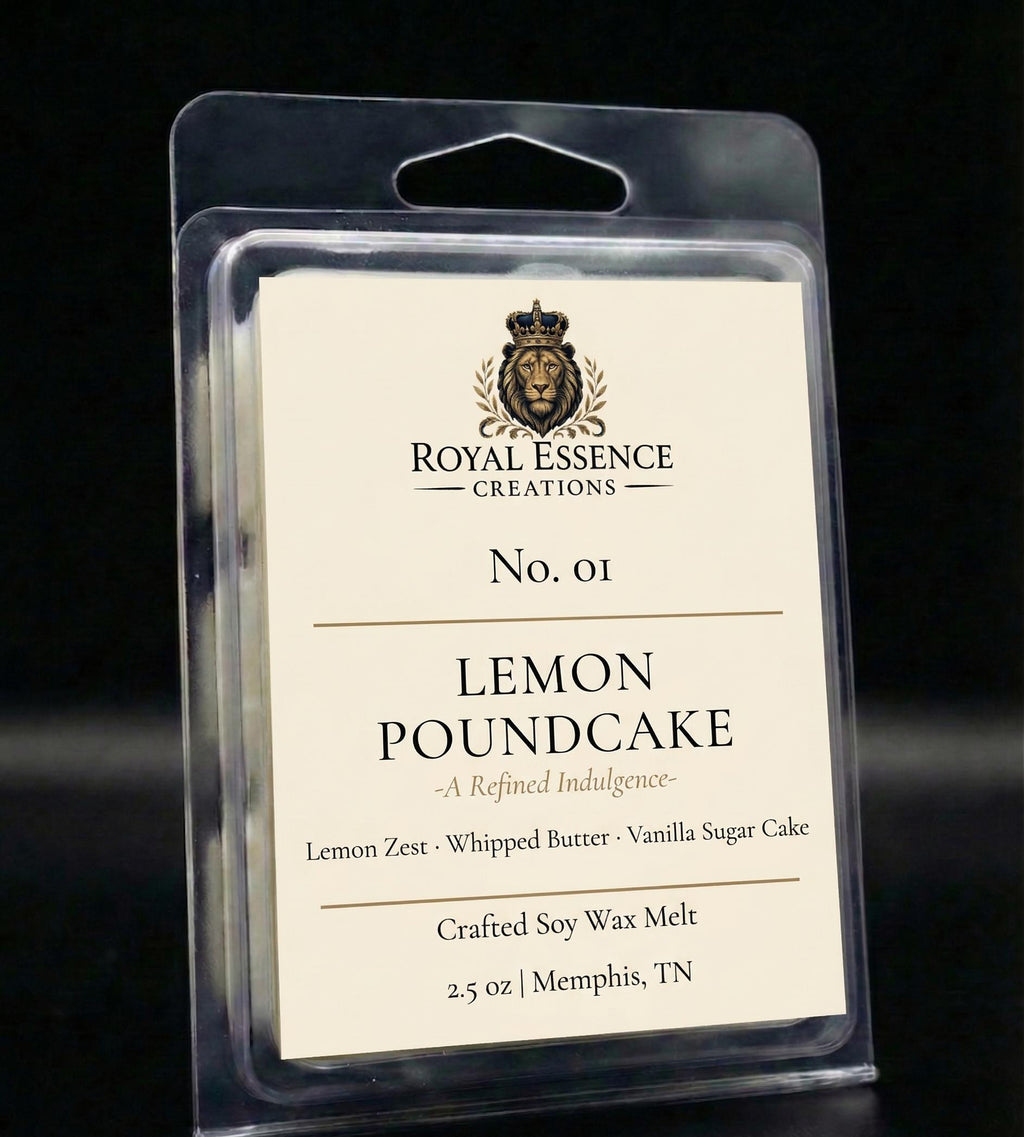 No. 01 Lemon Poundcake | Luxury Wax Melt