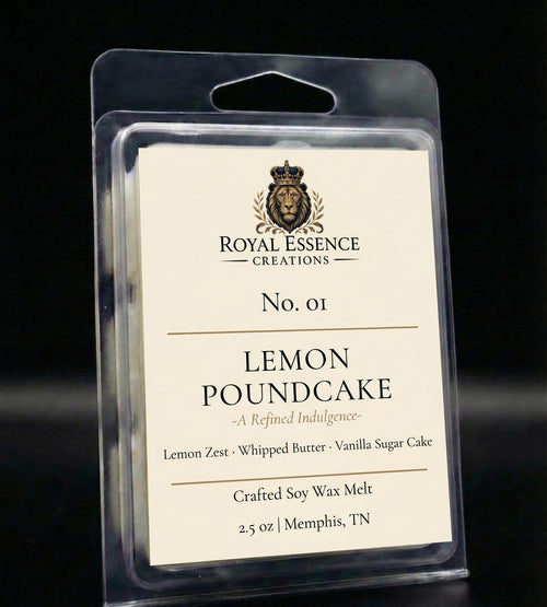 No. 01 Lemon Poundcake | Luxury Wax Melt